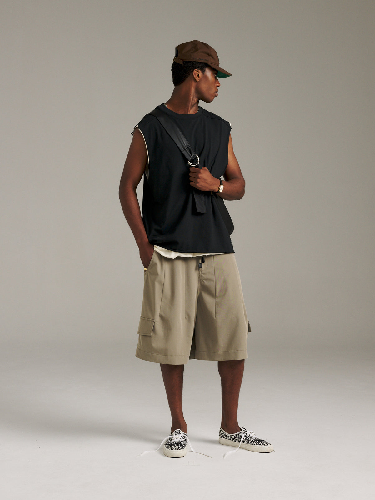 Twin Tank - Black/Off White