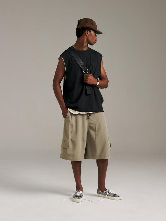 Twin Tank - Black/Off White