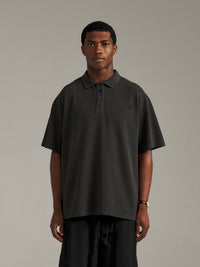 Spring Polo - Washed Black