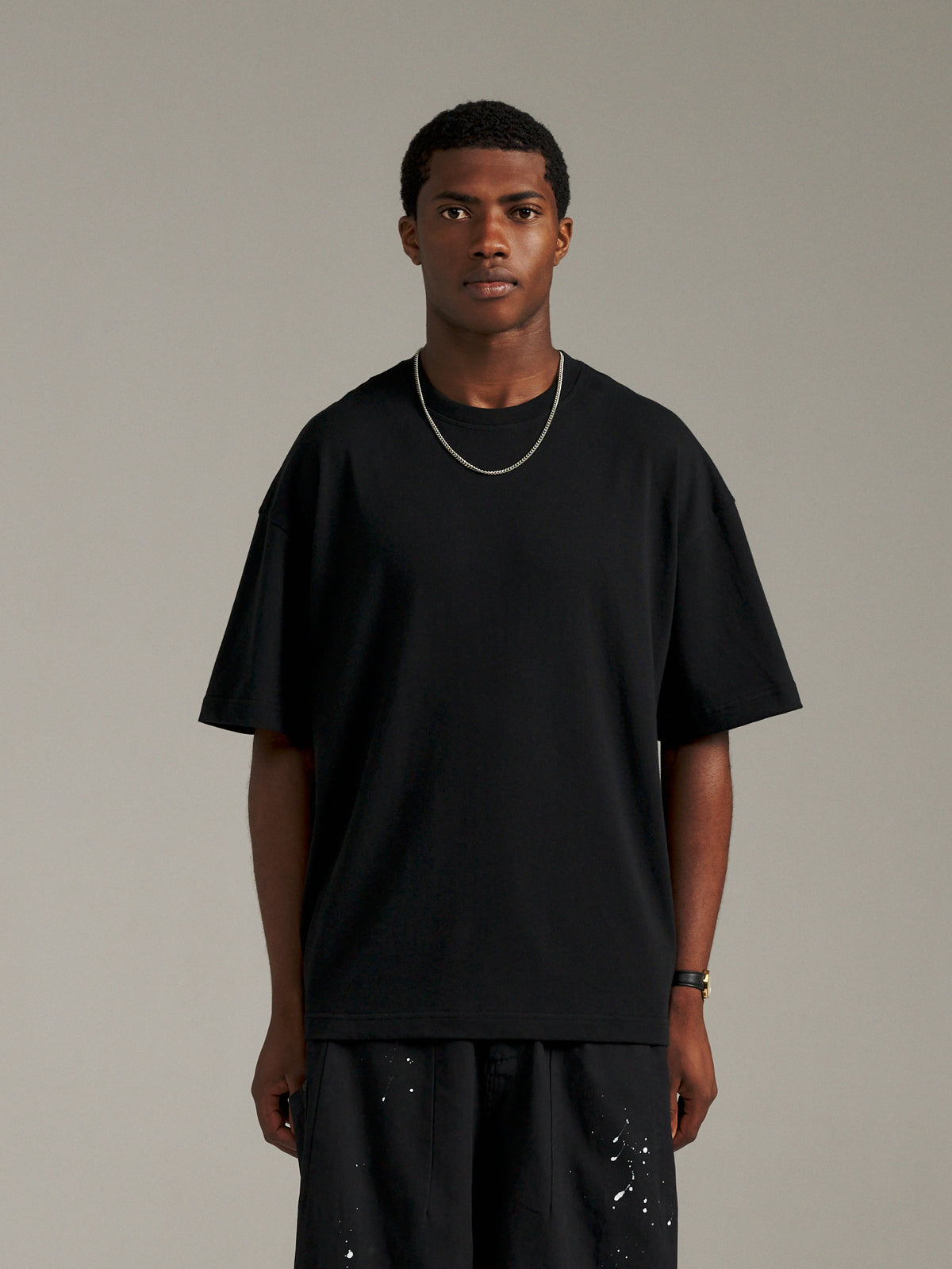 Maze Tee - Black/Red