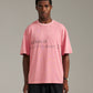 Reverse Logo Tee - Pink Overdye