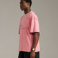 Reverse Logo Tee - Pink Overdye