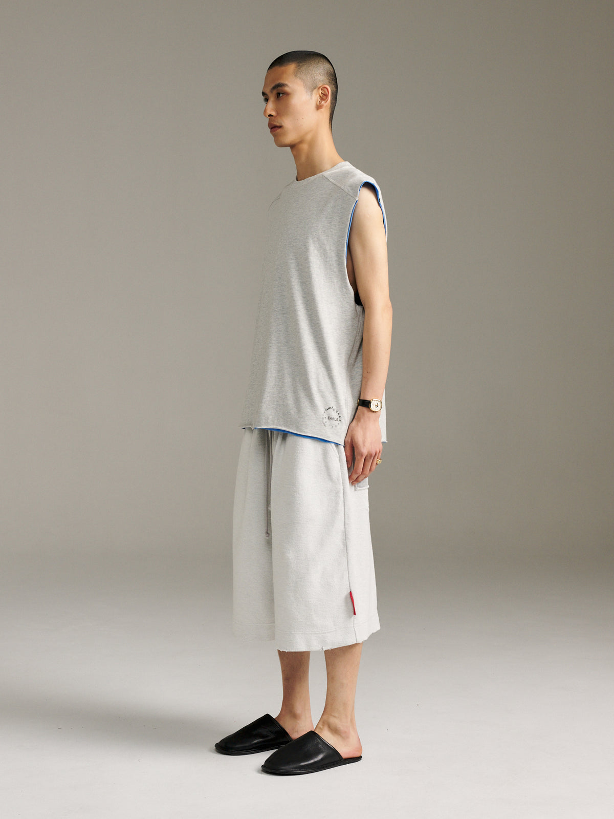 Twin Tank - Grey/Blue