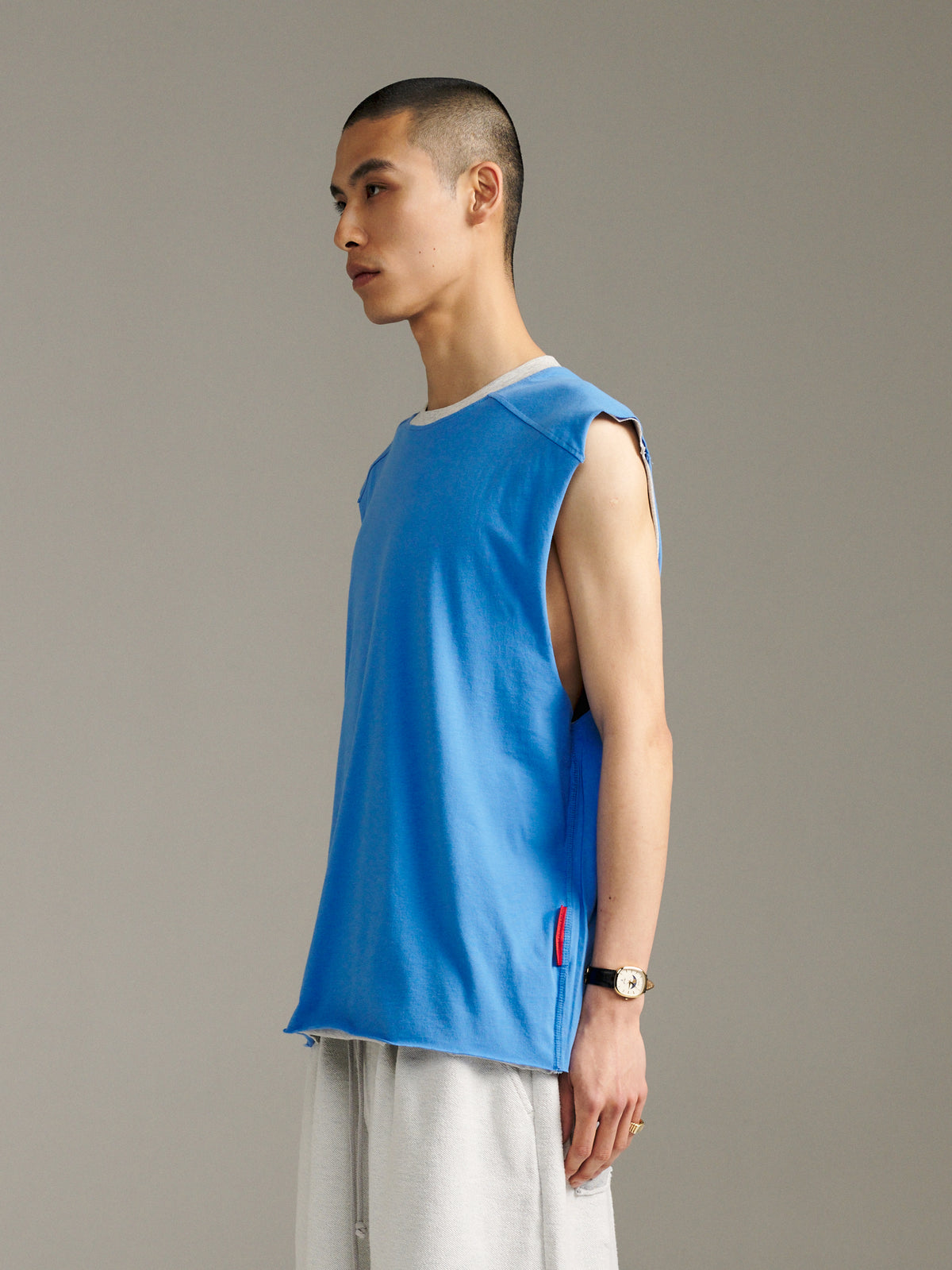 Twin Tank - Grey/Blue