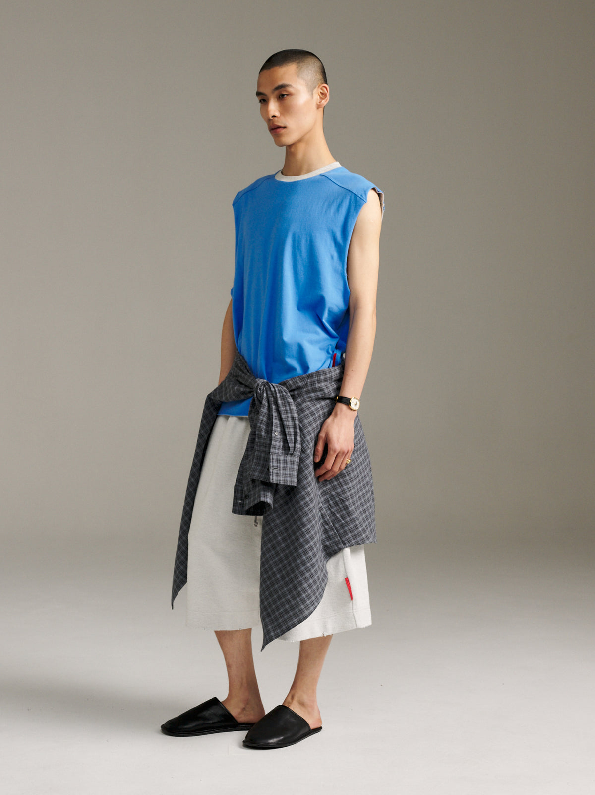 Terry Bermuda Short - Grey Marle