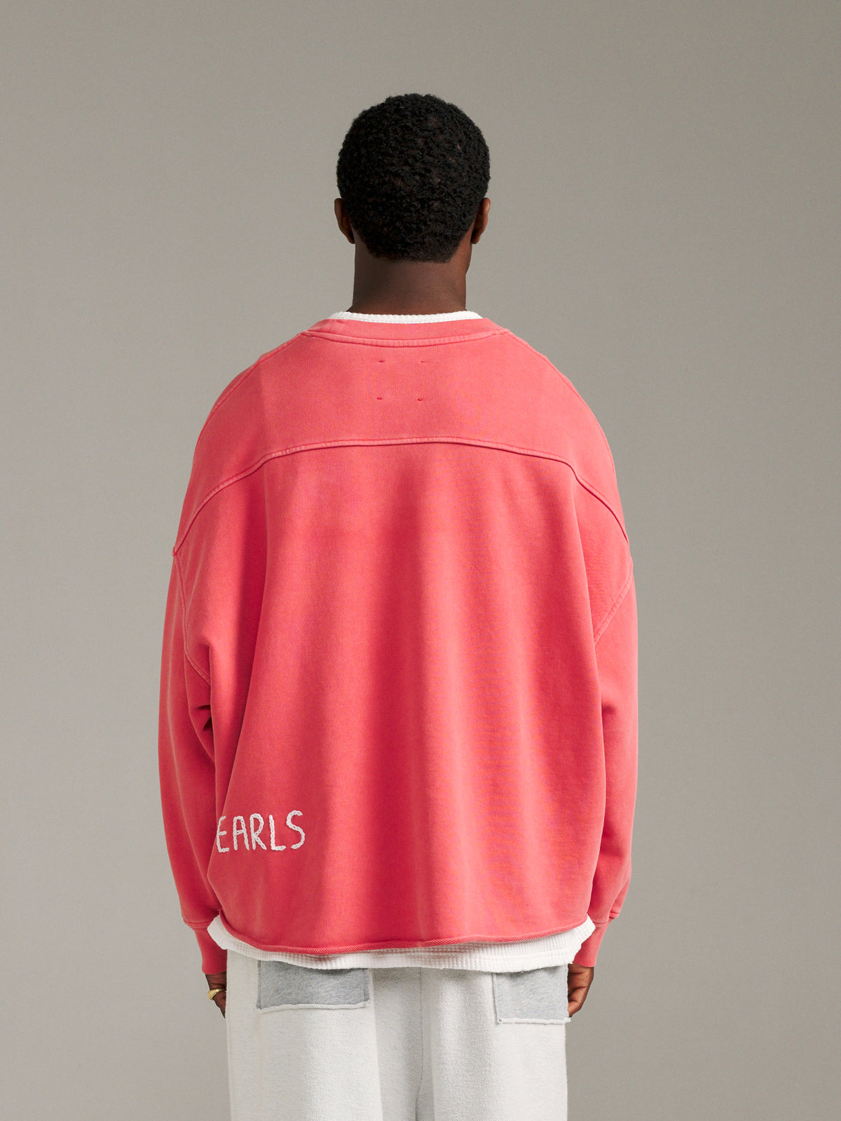 Raw Edge Crew - Washed Red