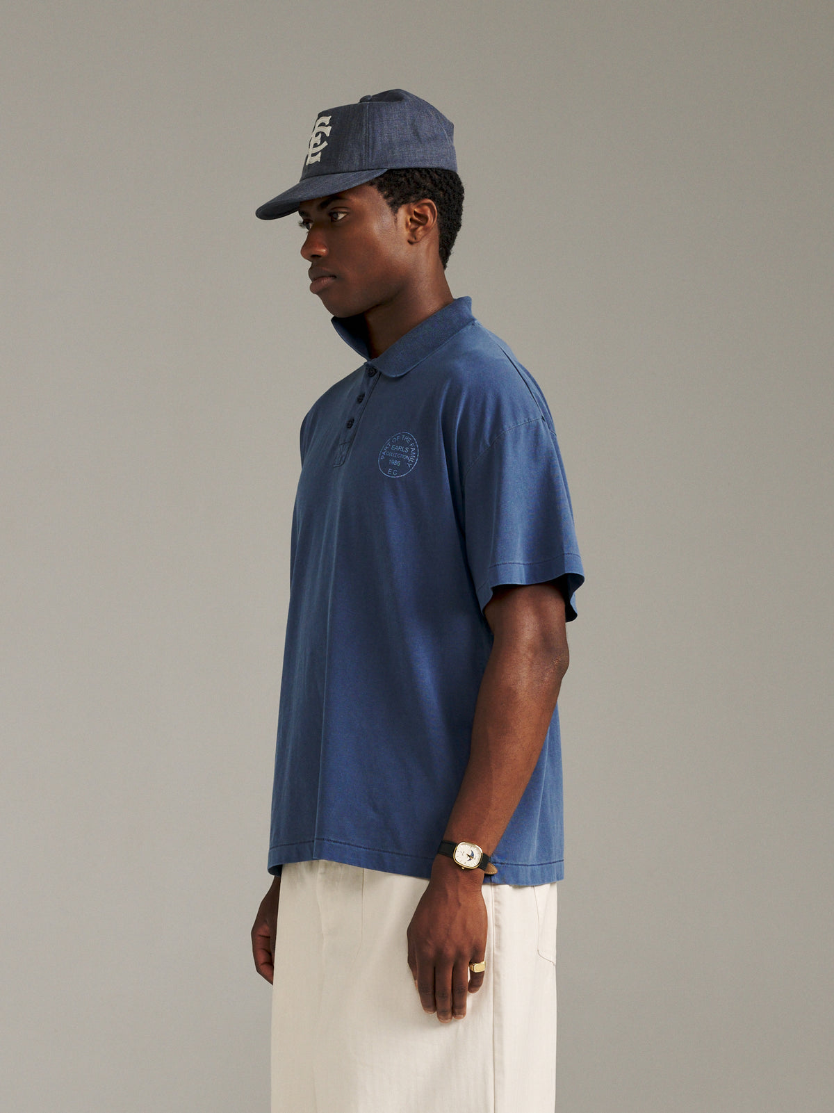 Jersey Polo - Navy