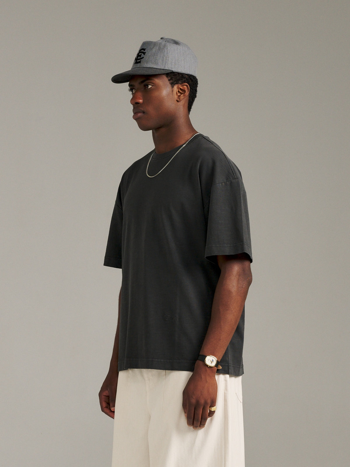 Stamp Cap - Grey/Charcoal