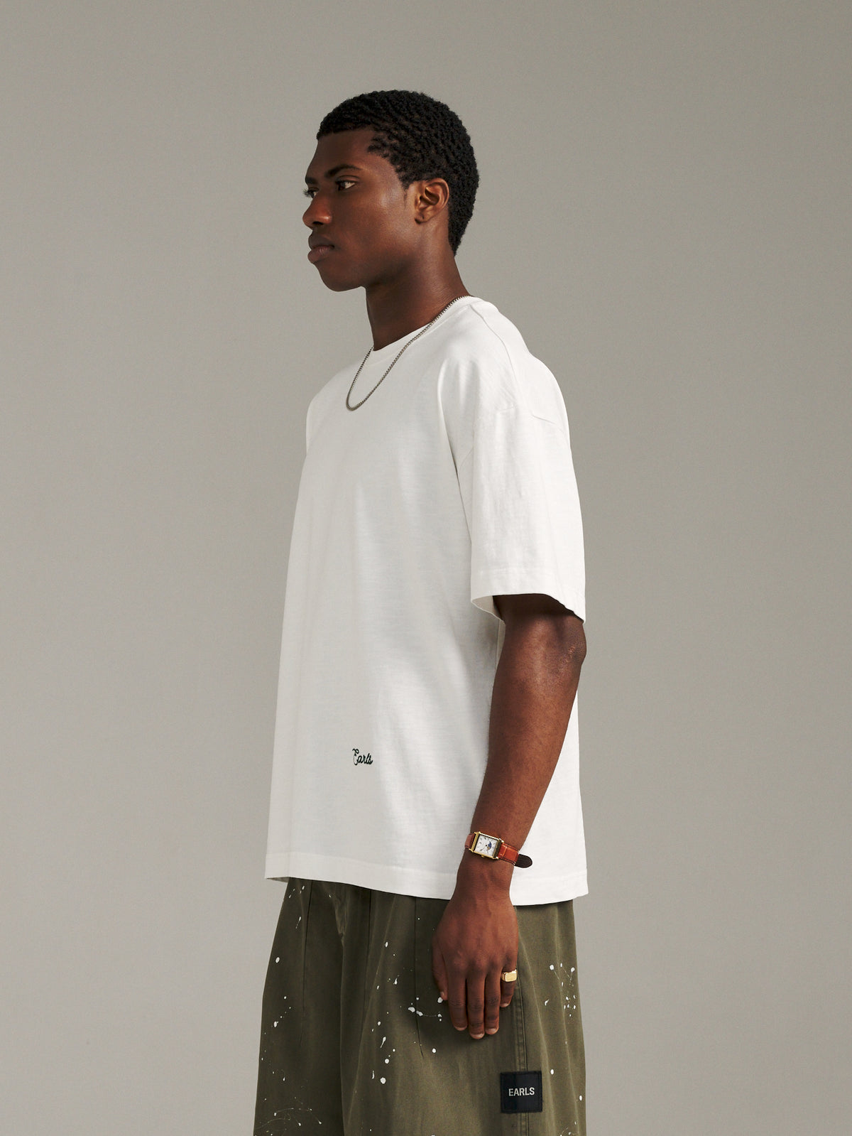 Slub Jersey Tee - Off White