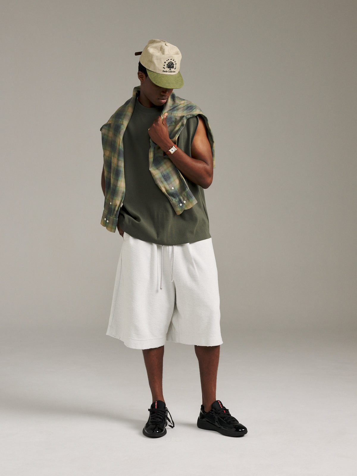 North Star Cap - Sand/Moss