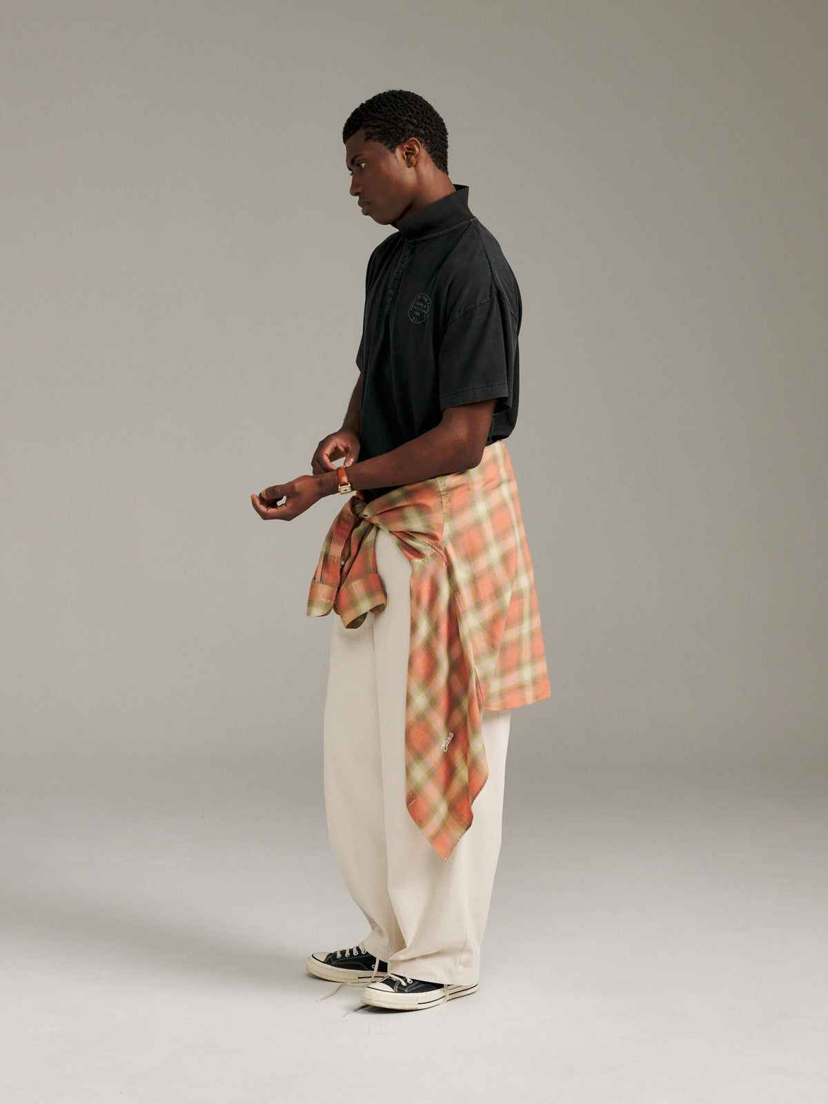 Jersey Polo - Black