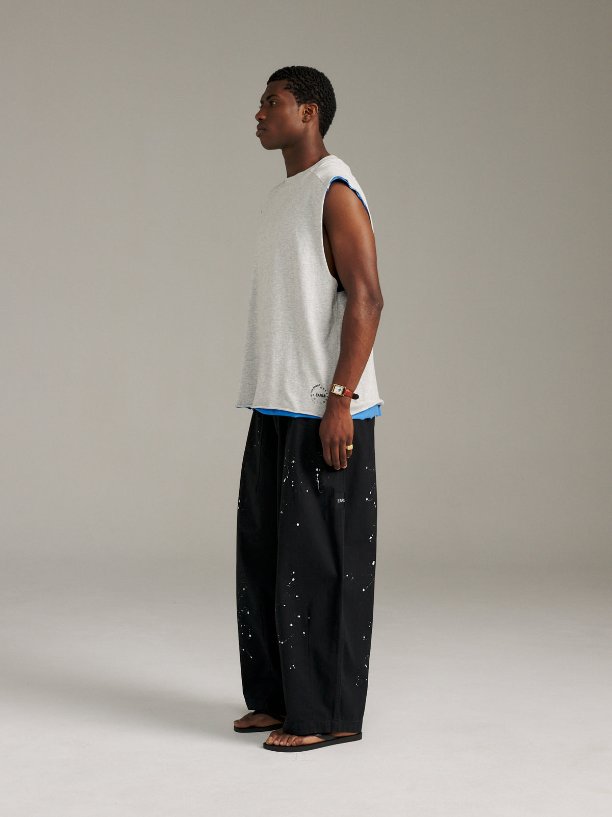 Twin Tank - Grey/Blue