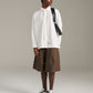 Relax Short - Brown Pinstripe