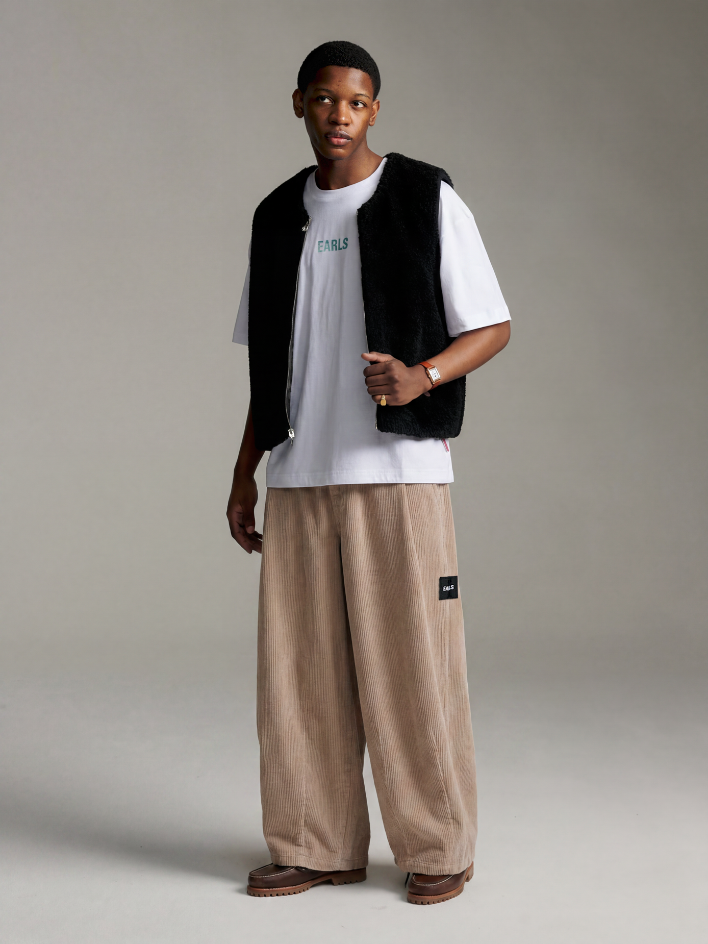 Relax Cord Pant - Sand