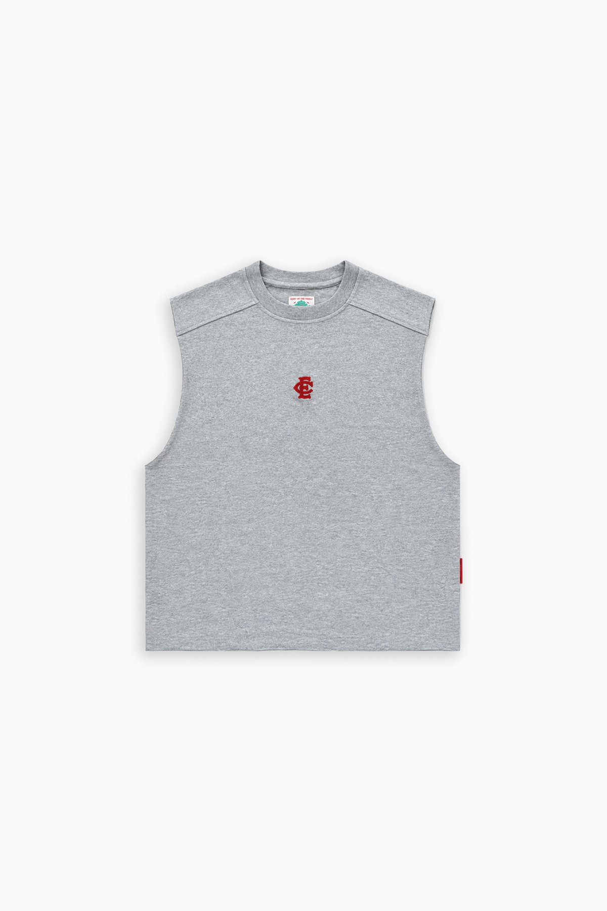 Monogram Tank - Grey Marle