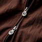 Nylon Zip Hood - Chocolate