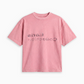 Reverse Logo Tee - Pink Overdye
