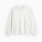 Raw Edge Crew - White