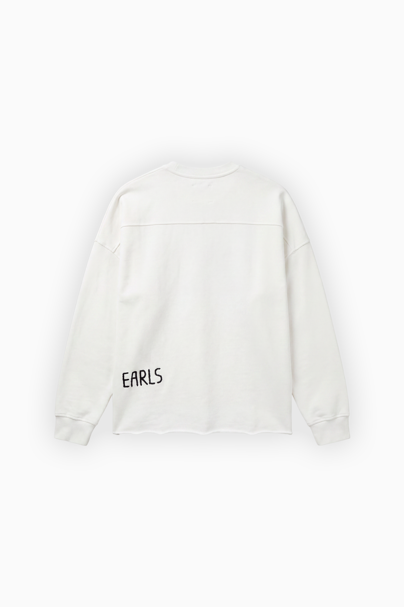 Raw Edge Crew - White