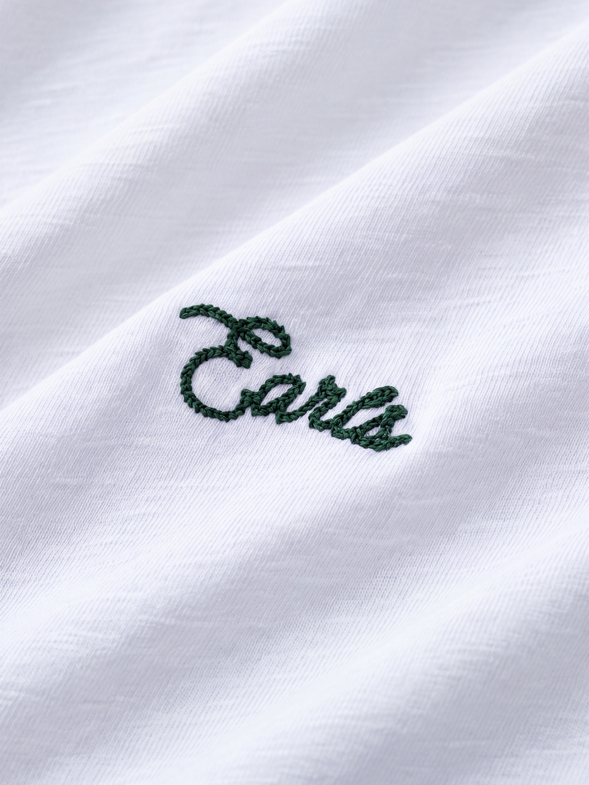 Slub Jersey Tee - Off White
