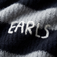 Stripe Mohair Knit - Black/Grey Marle