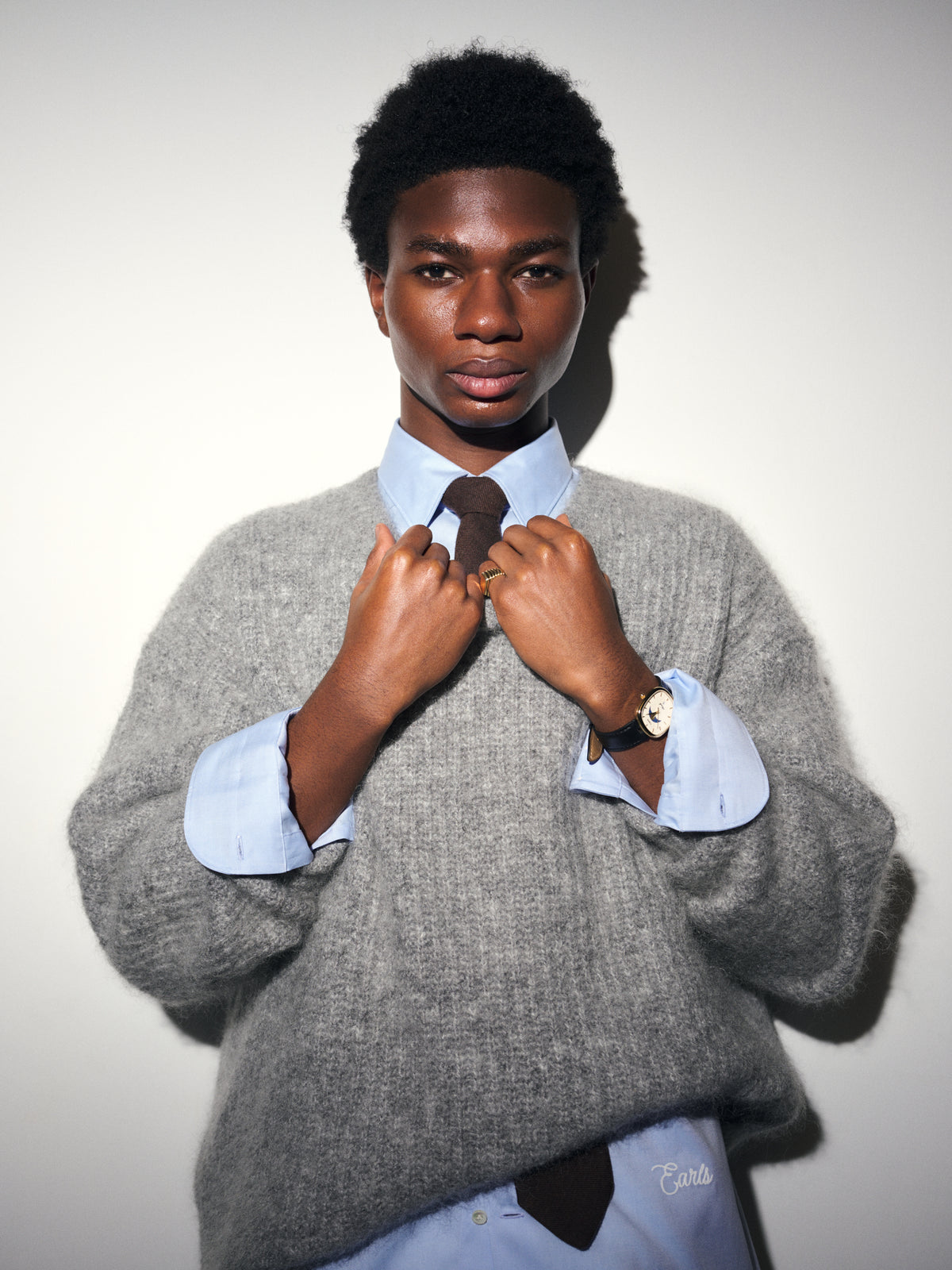 Woven Tie - Mahogany