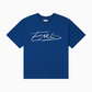 Written Tee - Blue