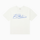 Written Tee - Ecru